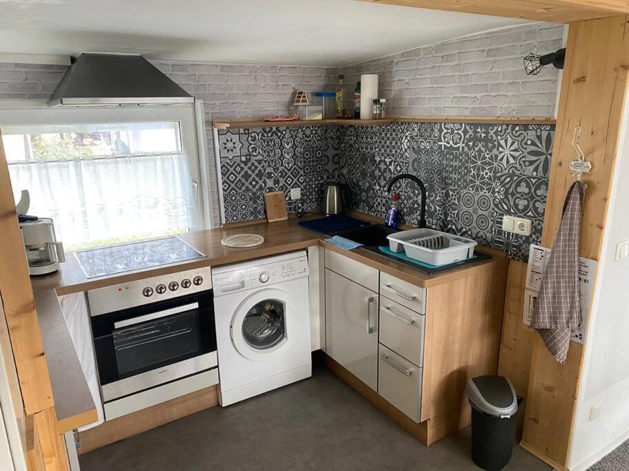 Bungalow Im Gruenen Werneuchen Dış mekan fotoğraf